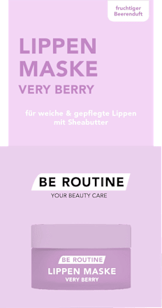 Lippenmaske Very Berry BE ROUTINE
