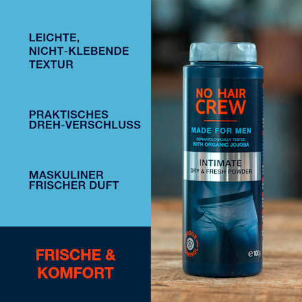 Intimpuder Intimate Dry & Fresh No Hair Crew