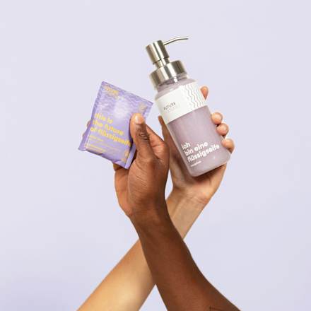 Handseifenpulver Purple Rain - Lavendel & Bergamotte Future Stories