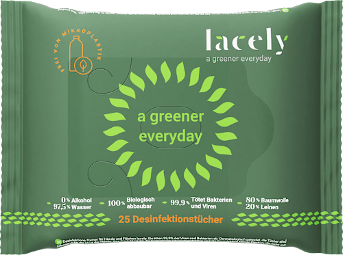 Desinfektionstücher A Greener Everyday lacely
