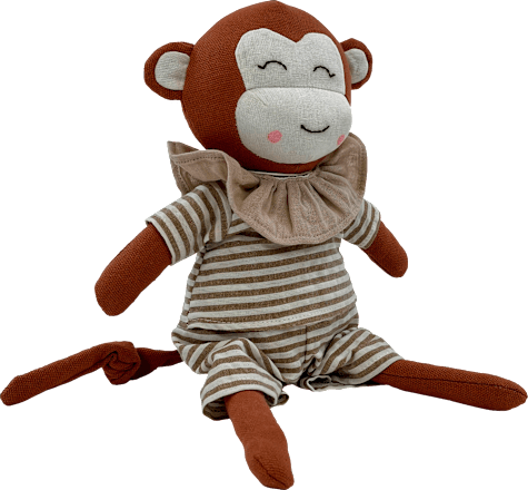 Puppe aus Stoff, Affe (30 cm) Dekorieren & Einrichten