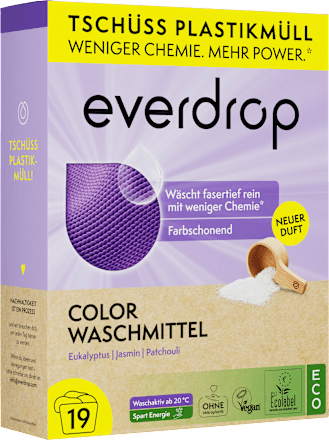 Colorwaschmittel Pulver  everdrop