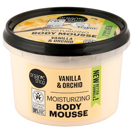Mousse de corp cu vanilie organic shop