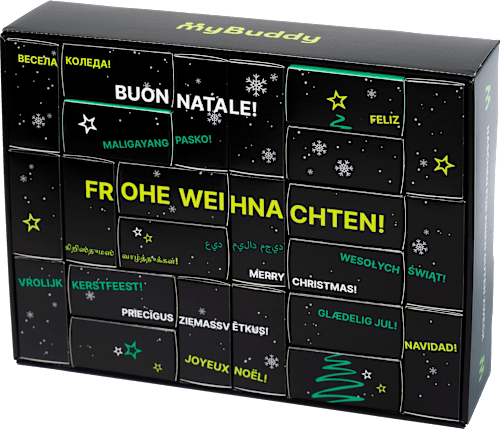 Adventskalender 2024 Leckereien aus aller Welt myBuddy