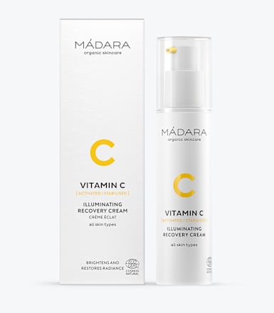 Rozjasňujúci a obnovujúci pleťový krém C Vitamin C MÁDARA organic skincare