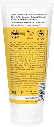 Sonnencreme für die ganze Familie, LSF 30 boep