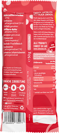 Smoothie Bowl Alice im Beerenland oatsome