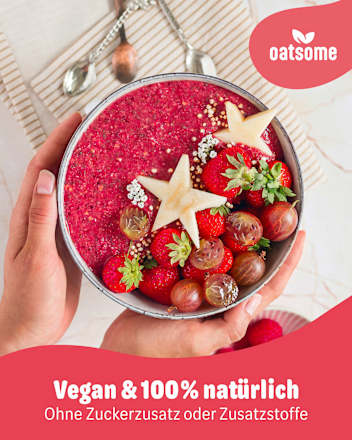 Smoothie Bowl Alice im Beerenland oatsome