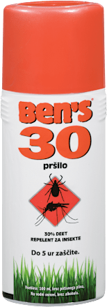Pršilo pred piki insektov 30 Ben's