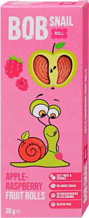 ovocné rolky Jablko a Malina Bob Snail