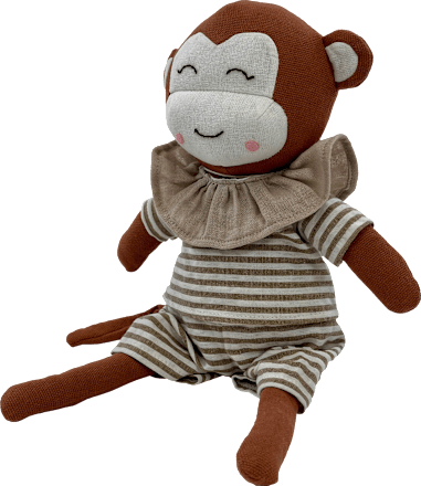 Puppe aus Stoff, Affe (30 cm) Dekorieren & Einrichten
