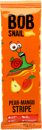 Gyümölcsszelet körtével és mangóval Bob Snail