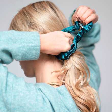 Scrunchie Quetzal Green Bellody