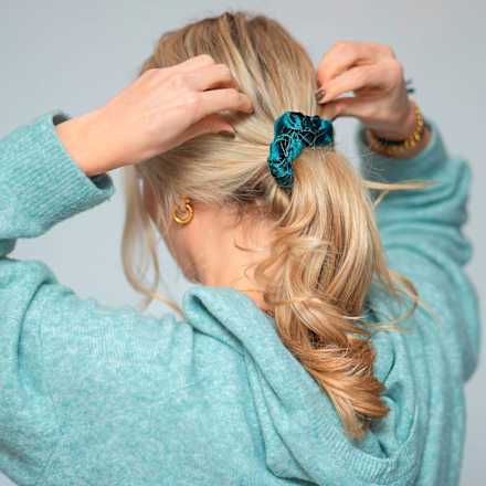 Scrunchie Quetzal Green Bellody
