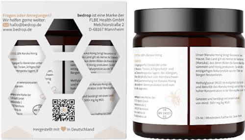 Manuka Honig MGO 500+ bedrop