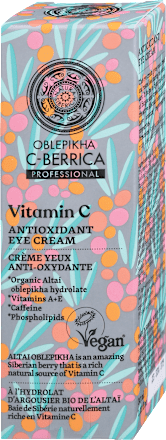 Antioksidantna krema za okoli oči Vitamin C Oblepikha C-Berrica NATURA SIBERICA