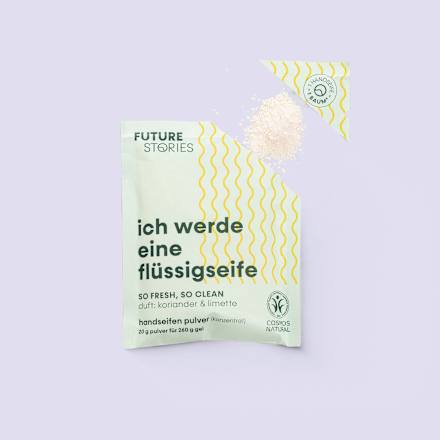 Handseifenpulver So Fresh, So Clean - Koriander & Limette Future Stories