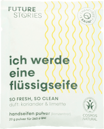 Handseifenpulver So Fresh, So Clean - Koriander & Limette Future Stories