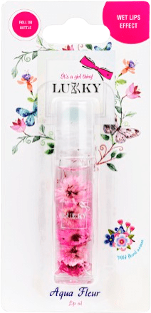 Aqua Fleur ulje za usne – Roza LUKKY