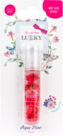 Aqua Fleur ulje za usne – Crvena LUKKY