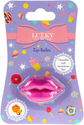Lip balzam za usne – fuksija  LUKKY