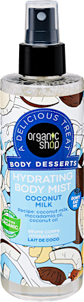Kókuszos testpermet organic shop