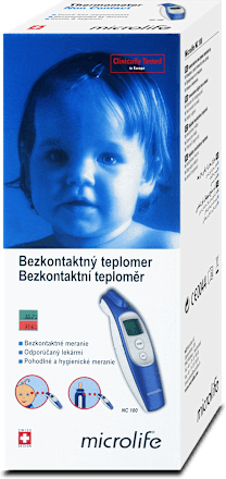 Bezkontaktný teplomer NC 100 + teplomer MT 3001 microlife