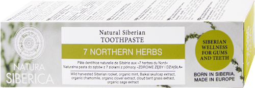 zubní pasta Northern Herbs NATURA SIBERICA