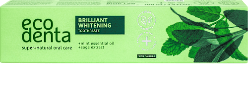 BRILLIANT WHITENING pasta za izbeljivanje zuba ecodenta