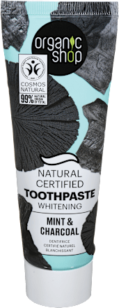Zobna pasta Whitening, meta in oglje organic shop