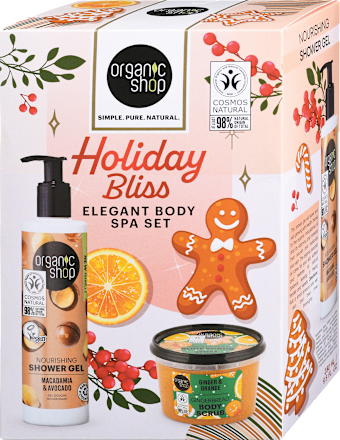 Darilni set Holiday Bliss organic shop