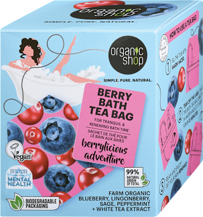 Berry Tea Bag kopel - jagodičevje organic shop