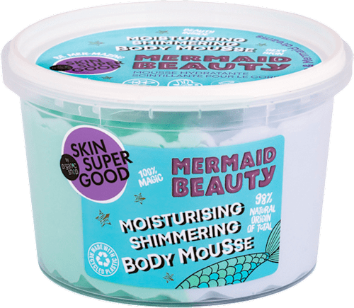Mousse corpo illuminante Mermaid Beauty SKIN SUPER GOOD