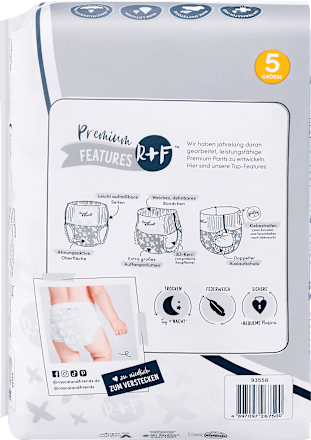 Baby Pants Premium Gr. 5 (13-18 kg) Rascal+Friends