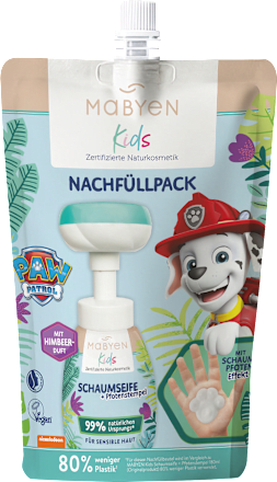 Detské penové mydlo Paw Patrol - náhradná náplň Mabyen