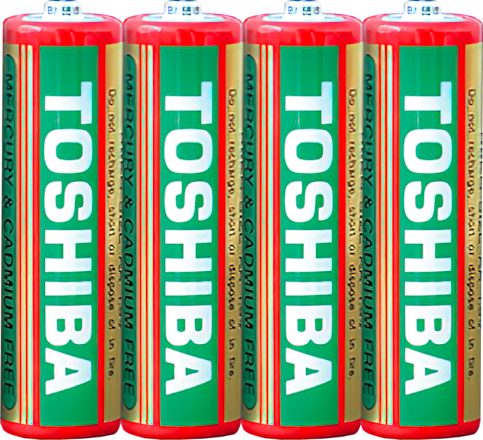 Батерии АА R6К шринк Toshiba