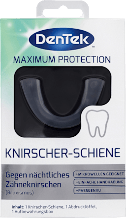 Knirscher-Schiene Maximum Protection DenTek