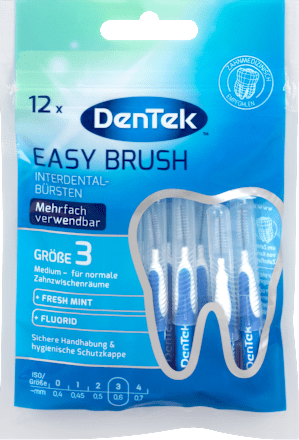 Interdentalbürsten Easy Brush blau 0,6 mm Größe 3 DenTek