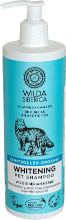 Šampon za ohranjanje bele barve kožuha Whitening Wilda Siberica