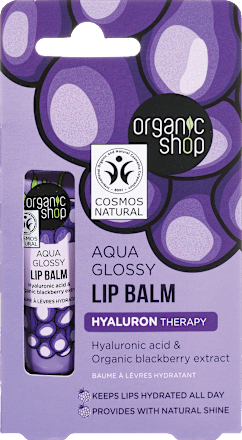 Balzam za ustnice Aqua Glossy organic shop