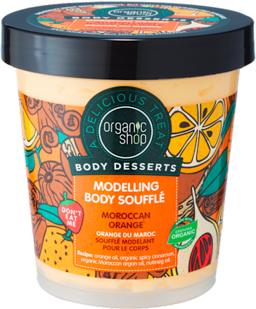 BODY DESSERT MODELLING krema za telo - MOROCCAN ORANGE organic shop