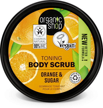 Scrub corpo esfoliante - arancia siciliana organic shop