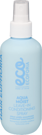 Hajápoló spray Aqua Moist, hialuronsavval Ecoforia