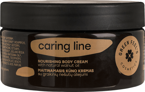 Cremă de corp cu ulei natural de nucă Green Feel's