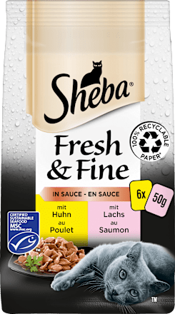 Nassfutter Katze Fresh & Fine in Sauce Sheba