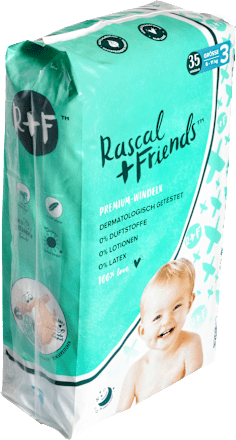 Windeln Gr. 3 (6-11 kg) Rascal+Friends