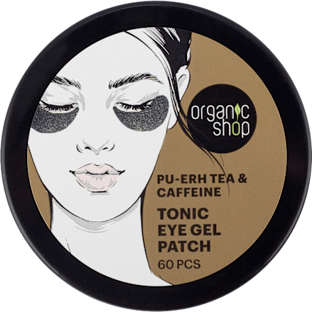 Patch occhi in gel energizzanti té Pu Erh e caffeina organic shop