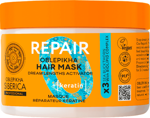 Repair obnavljajuća maska za kosu NATURA SIBERICA