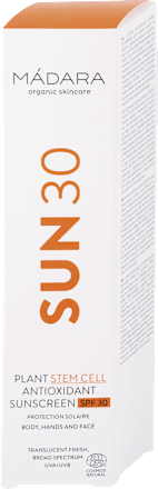 Opaľovací krém SUN 30, OF 30 MÁDARA organic skincare