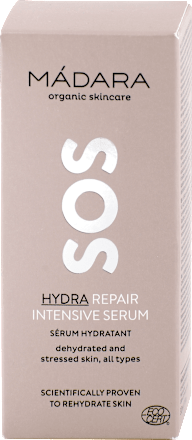 Intenzívne hydratačné pleťové sérum SOS Hydra Repair  MÁDARA organic skincare